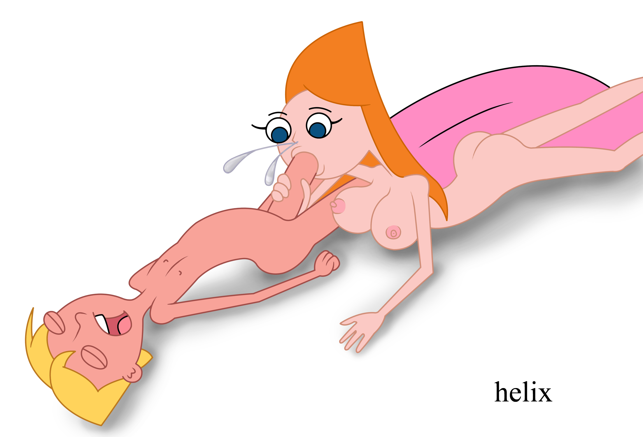 Nackt ferb phineas mom und Naked Phineas