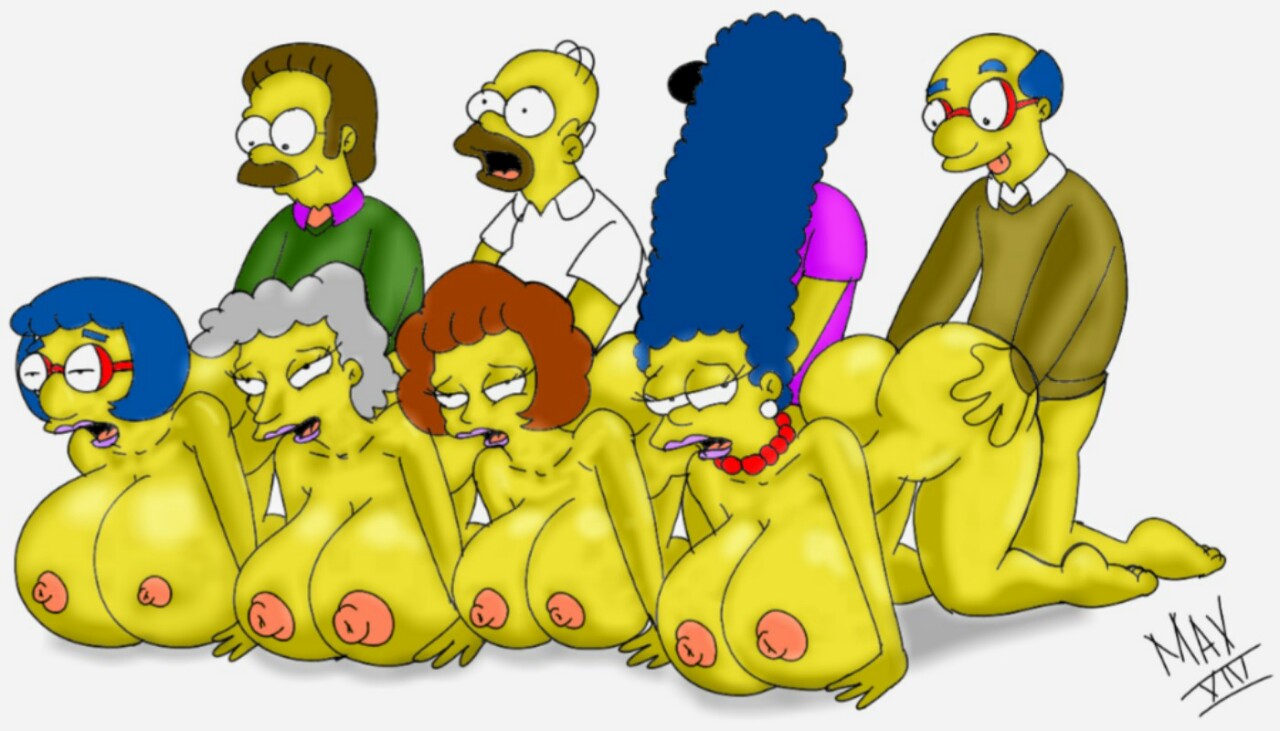 orgy Marge simpson family